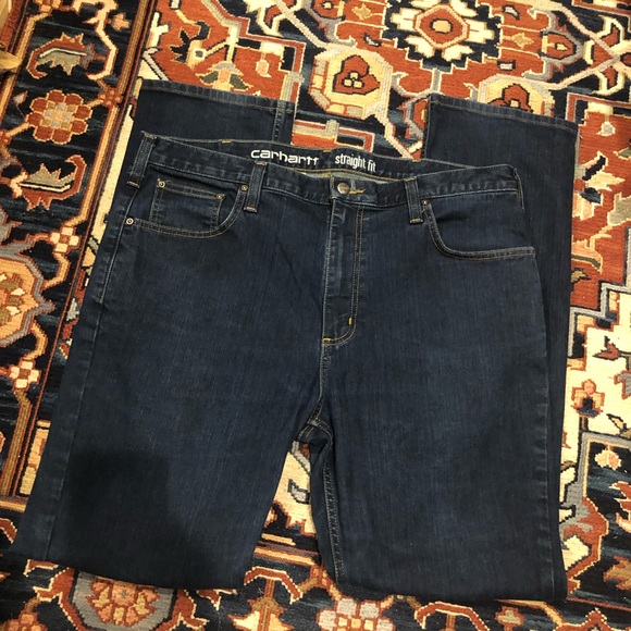 Carhartt Relaxed Fit Rugged Flex Straight Leg Jeans 38 x 34 - Picture 5 of 5